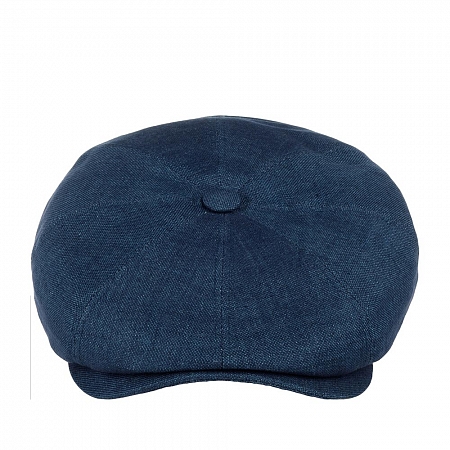 Кепка восьмиклинка Stetson Hatteras Linen Navy