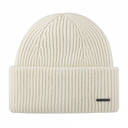 Шапка Stetson Beanie Wool Cream