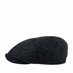 5Картинка Кепка восьмиклинка Stetson Hatteras Harris Tweed Grey-Blue 