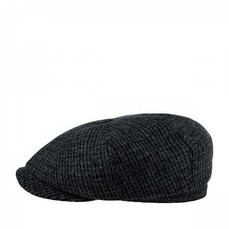 Кепка восьмиклинка Stetson Hatteras Harris Tweed Grey-Blue
