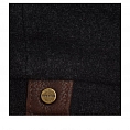 Кепка восьмиклинка Stetson Hatteras EF Dark Grey