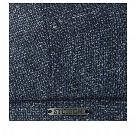 Кепка восьмиклинка Stetson Hatteras Virgin Wool Blue-Grey