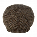 Кепка восьмиклинка Stetson Hatteras Harris Tweed Brown