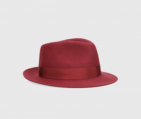 Borsalino Fedora Brushed Felt