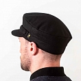 Чёрная кепка шкипер Hatman of Ireland