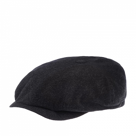 Кепка восьмиклинка Stetson Hatteras EF Dark Grey