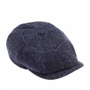 4Картинка Кепка восьмиклинка Stetson Hatteras Wool Navy/Black