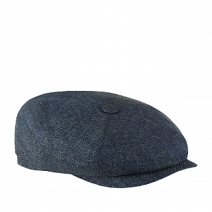3Картинка Кепка восьмиклинка Stetson Hatteras Virgin Wool Blue-Grey