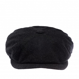 3Картинка Кепка восьмиклинка Stetson Hatteras EF Dark Grey