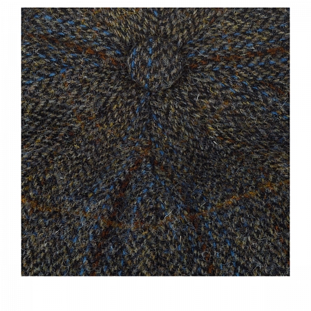 Кепка восьмиклинка Christys Baker Boy Brown