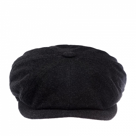 Кепка восьмиклинка Stetson Hatteras EF Dark Grey