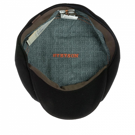 Кепка восьмиклинка Stetson Hatteras Black