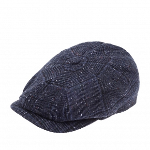 2Картинка Кепка восьмиклинка Stetson Hatteras Wool Navy/Black