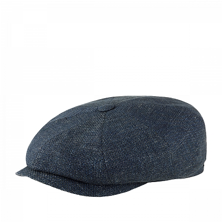 Кепка восьмиклинка Stetson Hatteras Virgin Wool Blue-Grey
