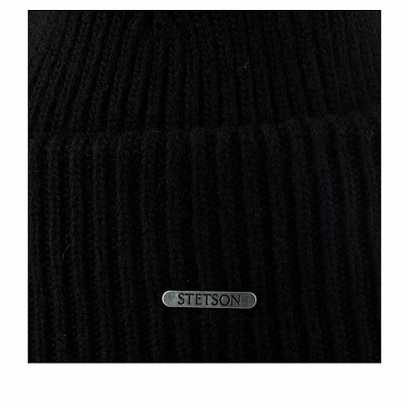 Шапка Stetson Beanie Wool Black