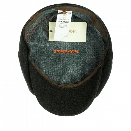 Кепка восьмиклинка Stetson Hatteras Dark Grey