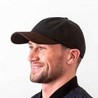 Картинка Чёрная бейсболка Hatman of Ireland Wax Baseball Cap