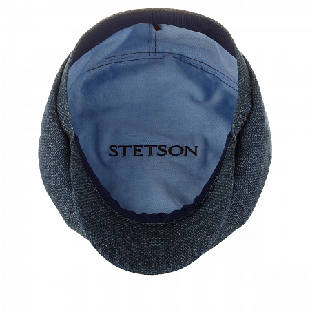 Кепка восьмиклинка Stetson Hatteras Virgin Wool Blue-Grey