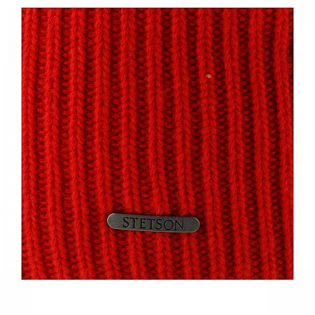 Шапка Stetson Beanie Wool Red