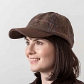 Тёмно-коричневая бейсболка Hatman of Ireland